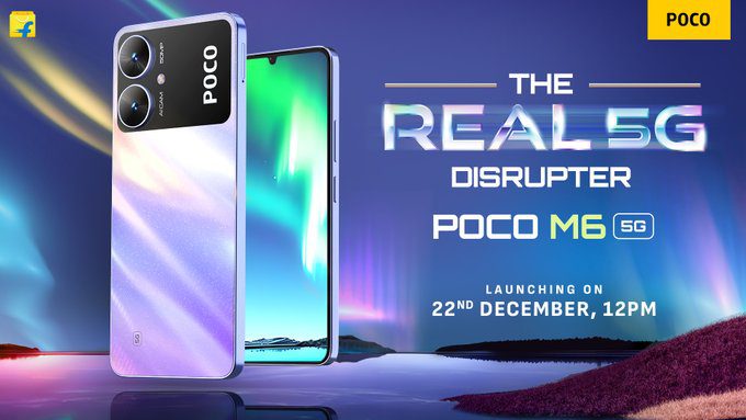 Poco M6 5G launched in india