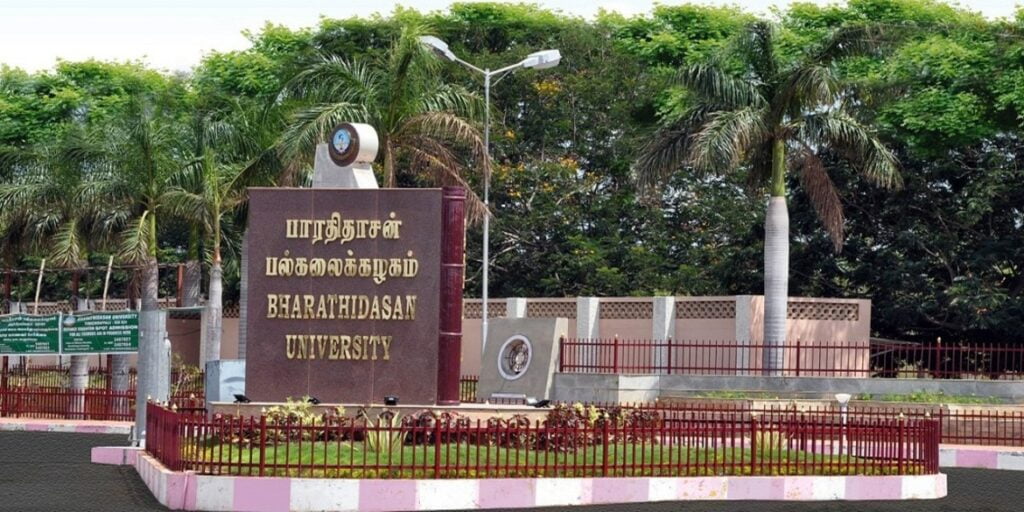Bharathidasan University distance education courses 